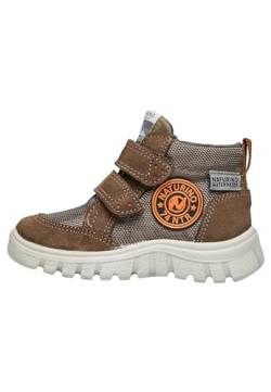 Naturino Geminae Low Wp Schneestiefel, Light Brown Orange Fluo, 35 EU von Naturino