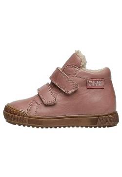 Naturino New MULAZ VL-Scarponcini in Pelle Con fodera in eco Shearling, Rosa 22 von Naturino