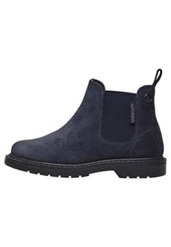 Naturino Piccadilly-Chelsea-Boots aus Veloursleder, blau 37 von Naturino