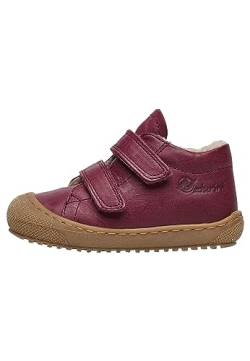 Naturino Racoon Vl Lauflernschuhe für erste Schritte mit Wollfutter, Berry Red, 26 EU von Naturino