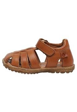 Naturino SEE-Halb geschlossene Sandalen aus Leder, Cognac 32 von Naturino