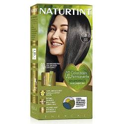 Naturtint Biobased | Haarfarbe Oohne Ammoniak | 1N Schwarz | Hoher Anteil an natürlichen Inhaltsstoffen | 170 ml von Naturtint