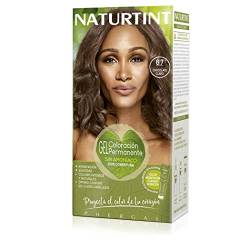 Naturtint Biobased | Haarfarbe Oohne Ammoniak | 6.7 Schokolade Blond Dunkel | Hoher Anteil an natürlichen Inhaltsstoffen | 170 ml von Naturtint