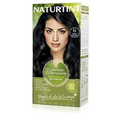 Naturtint | Haarfarbe Oohne Ammoniak |Hoher Anteil an natürlichen Inhaltsstoffen | 2.1 Blau Schwarz | 170ml von Naturtint