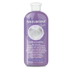 Naturtint Violet Colour Shampoo | Entfernt unerwünschte gelbliche und kupferfarbene Töne auf blondem, weißem und gebleichtem Haar | 96.6prozent natürliche Inhaltsstoffe | 330 ml von Naturtint