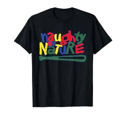Naughty By Nature – Multi Color Logo T-Shirt von Naughty By Nature Official