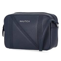 Nautica Damen Candid Camera Verstellbare Crossbody, Indigo, Indigoblau von Nautica