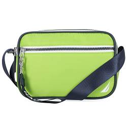 Nautica Damen High Seas Camera Crossbody Umhängetasche, Lime von Nautica