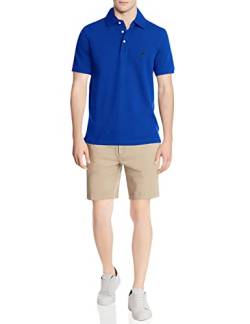Nautica Herren Short Sleeve Solid Stretch Cotton Pique Polo Shirt Poloshirt, Helles Kobaltblau, Groß von Nautica