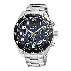 Nautica Key Biscayne NAPKBS227 Multifunktions-Armbanduhr für Herren, Armband von Nautica