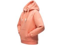 Kapuzensweatshirt NAVAHOO "Zuckerbärchen" Gr. S (36), orange Damen Sweatshirts Kuscheliger Hoodie mit breiten Tunnelzugkordeln von Navahoo