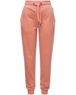 Navahoo Damen Jogginghose Sweathose Sporthose Relaxhose Schmusekätzchen Apricot Gr. XL von Navahoo