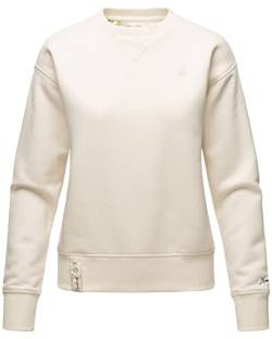 Navahoo Damen Pullover Sweatshirt Pulli Sweater Rundhals [B904-Offwhite-Gr.XL] von Navahoo
