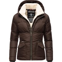 Navahoo Winterjacke Megan stylische Damen Steppjacke mit Teddyfutter von Navahoo