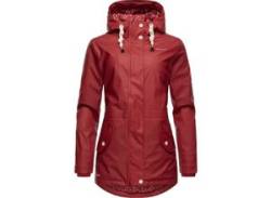 Regenjacke NAVAHOO "Oceans Heart" Gr. XS (34), rot (blutrot) Damen Jacken Lange von Navahoo