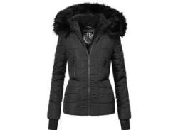 Steppjacke NAVAHOO "Adele" Gr. S (36), schwarz Damen Jacken Lange von Navahoo