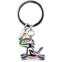 Navaris Schlüsselanhänger Regenbogen Einhorn - Schlüsselanhänger mit Karabiner - Keychain (1-tlg) von Navaris