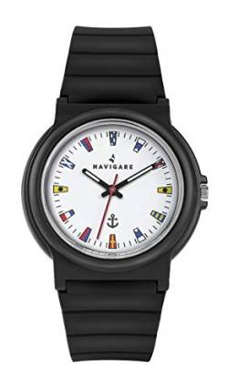 Navigare Rio NA252-04 Armband aus Silikon, Wimpelkette mit Anker von Navigare Watches