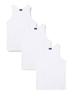 Navigare Herren 572/S Weste, Weiß (Bianco Bianco), Large ,3er Pack von Navigare