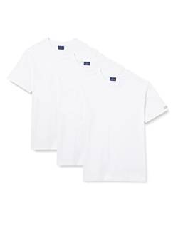 Navigare Herren T-Shirt 513, 3er Pack, Weiß, Large von Navigare