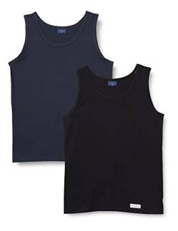 Navigare Herren Tank Top Sportunterwäsche 511, 3er Pack, Mehrfarbig (Nero/ Navi/ Jeans), XXXXX-Large (Herstellergröße: 10) von Navigare