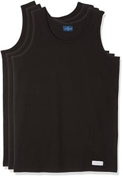 Navigare Herren Tank Top Sportunterwäsche 511, 3er Pack, schwarz, XX-Large (Herstellergröße: 7) von Navigare