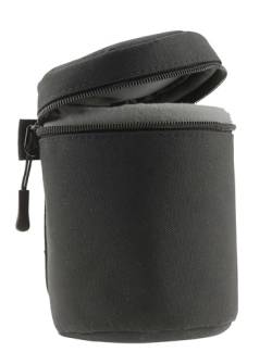 Navitech Schwarz Wasserdicht Kameraobjektiv Schutzhülle Tasche - Kompatibel Mit Dem Canon EF 17-35mm f/2.8L USM | Canon EF 20-35mm f/2.8 USM | Canon EF 20-35mm f/3.5-4.5 USM von Navitech