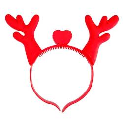 Navna Horn-Stirnband für Weihnachten, Rentier, Kopfbedeckung, LED-Haarreifen für Halloween, Weihnachten, Kopfschmuck, Partyzubehör, Rentier-Stirnband von Navna