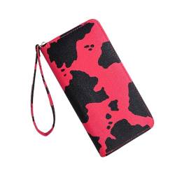 Navna Stilvolle Clutch mit Kuh-Print zeigt Ihren einzigartigen Charme überall für Frauen und Mädchen und zeigt einzigartigen Charme, a von Navna