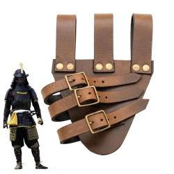 Scheidenhalter - Cosplay Riemen Leder Retro verstellbar | Retro-Mittelalter-Holster für Piraten-Cosplay. Retro-Mittelalter-Holster. Mittelalter-Zubehör. Mittelalterlicher Wikinger-Gürtel Neamou von Neamou