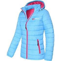 Nebulus Damen Jacke COLORS, warme Outdoorjacke, praktische & vielseitige Übergangs- & Winterjacke, malibu - M/38 von Nebulus