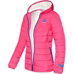 Nebulus Damen Jacke GLOWFUR, warme Outdoorjacke, praktische & vielseitige Übergangs- & Winterjacke, pink - L/40 von Nebulus