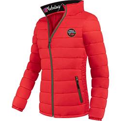 Nebulus Damen Jacke TAMMES, warme Outdoorjacke, praktische & vielseitige Übergangs- & Winterjacke, rot - L/40 von Nebulus