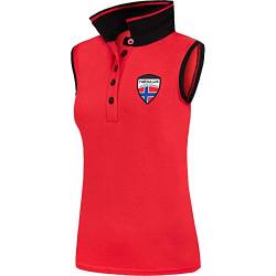 Nebulus Damen Poloshirt Coco, Shirt, Sweatshirt, Polo, rot - XL von Nebulus