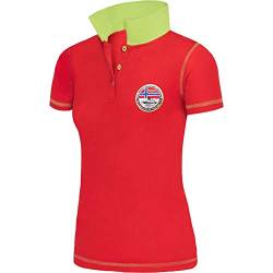 Nebulus Damen Poloshirt Entertain, Shirt, Sweatshirt, Polo, rot - XL/42 von Nebulus