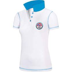 Nebulus Damen Poloshirt Entertain, Shirt, Sweatshirt, Polo, weiß - S/36 von Nebulus