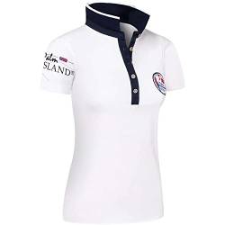 Nebulus Damen Poloshirt PAITAS, Shirt, Sweatshirt, Polo, weiß - XL/42 von Nebulus