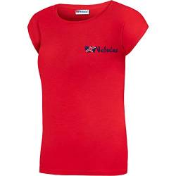 Nebulus Damen T-Shirt ARIA, Shirt, T-Shirt, Rundhals-Ausschnitt, rot - S/36 von Nebulus