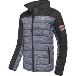 Nebulus Herren Jacke EMOTION, warme Outdoorjacke, praktische & vielseitige Übergangs- & Winterjacke, schwarz-schwar - XXL von Nebulus