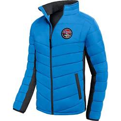 Nebulus Herren Jacke GENIUS, warme Outdoorjacke, praktische & vielseitige Übergangs- & Winterjacke, kobalt-schwarz - S von Nebulus