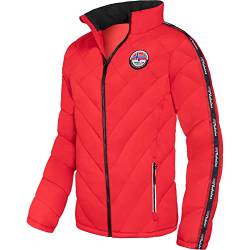 Nebulus Herren Jacke SKILL, warme Outdoorjacke, praktische & vielseitige Übergangs- & Winterjacke, rot - XL von Nebulus