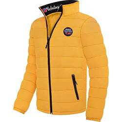 Nebulus Herren Jacke TAMMES, warme Outdoorjacke, praktische & vielseitige Übergangs- & Winterjacke, gelb - M von Nebulus