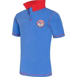 Nebulus Herren Poloshirt Entertain, Shirt, Sweatshirt, Polo, blau - L von Nebulus