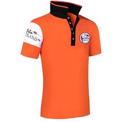 Nebulus Herren Poloshirt PAITAS, Shirt, Sweatshirt, Polo, orange - L von Nebulus