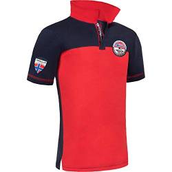 Nebulus Herren Poloshirt PINA, Shirt, Sweatshirt, Polo, rot-Navy - M von Nebulus