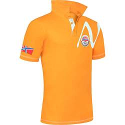 Nebulus Herren Poloshirt TUPAI, Polo Kurzarm, Sweatshirt, orange - XL von Nebulus