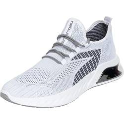 Nebulus Herren Sneaker ROYAL, Schuhe, Sportschuhe, Freizeit, weiß-grau - 43 von Nebulus