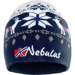 Nebulus Unisex Mütze Infinity, warme, kuschelige Mütze, Beanie im Norweger-Style, Navy - OneSize von Nebulus