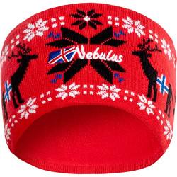 Nebulus Unisex Stirnband FRIDAY, stylisches Stirnband, warm und kuschelig, rot - onesize von Nebulus