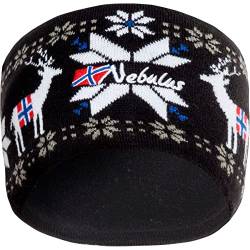 Nebulus Unisex Stirnband FRIDAY, stylisches Stirnband, warm und kuschelig, schwarz - onesize von Nebulus